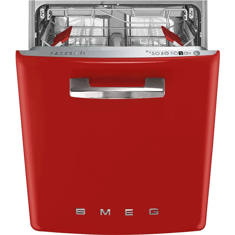 Smeg 50 s style diskmaskin STFABRD3 (röd)