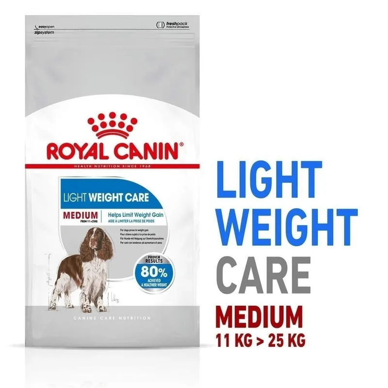 Royal Canin Light Weight Care MEDIUM Torrfoder för hund 3 kg