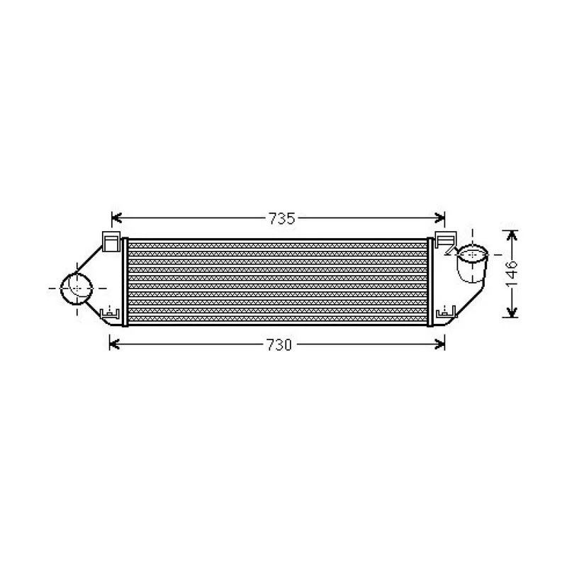 Intercooler DIEDERICHS DCA1018