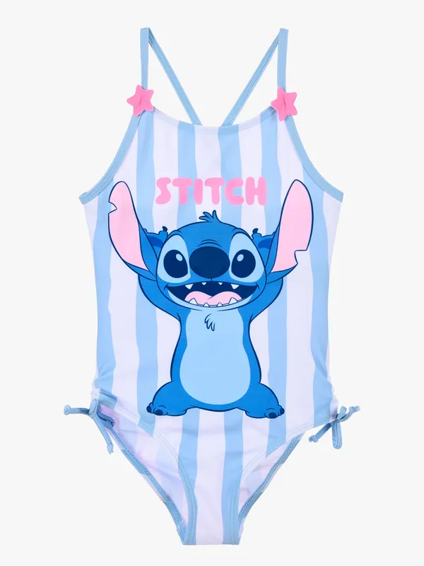 Disney Stitch Baddräkt, Ljusblå, 104-110