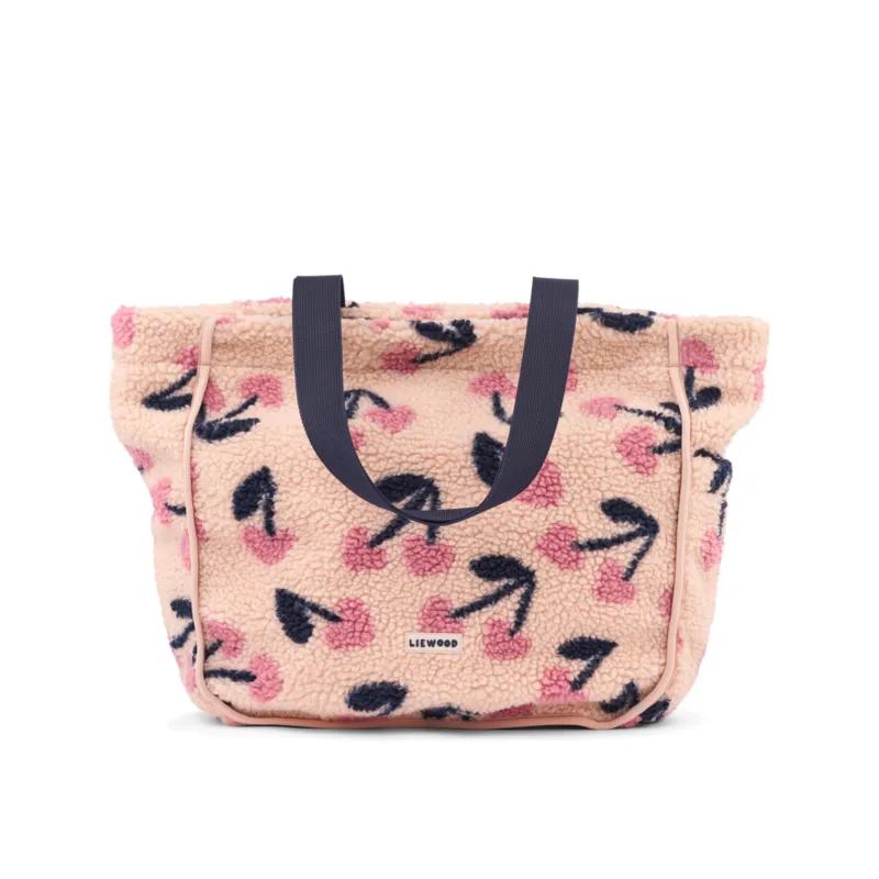 Liewood Shoppingväska – Reed Pilar – MEGA Cherry Heart/Rosey