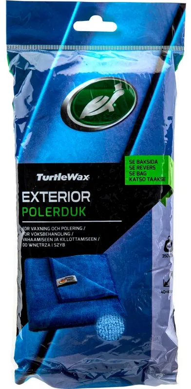 Turtle Wax Exteriör Blå 40x40x cm - Mikrofiberduk 1-pack