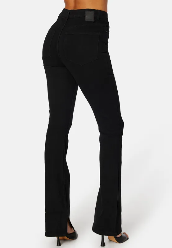 Peggy HW Flared Slit Jeans