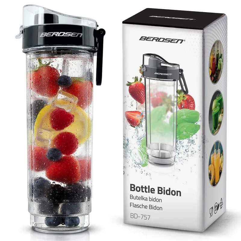 BPA-fri vattenflaska med pip, 570 ml - läckagesäker och hållbar