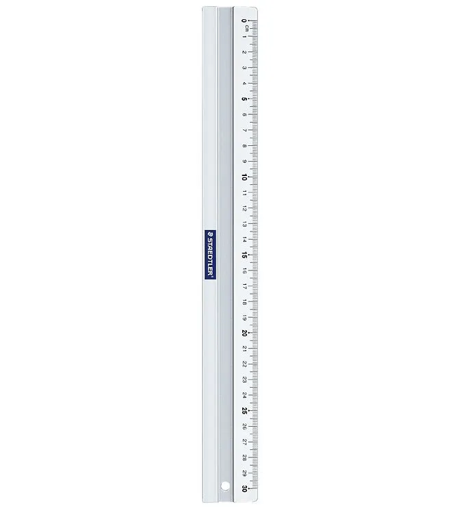 Linjal 30 cm Aluminium Staedtler