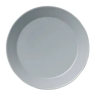 IIttala - Teema 6 st Mat Tallrikar 26 cm Pärlgrå design Kaj Franck