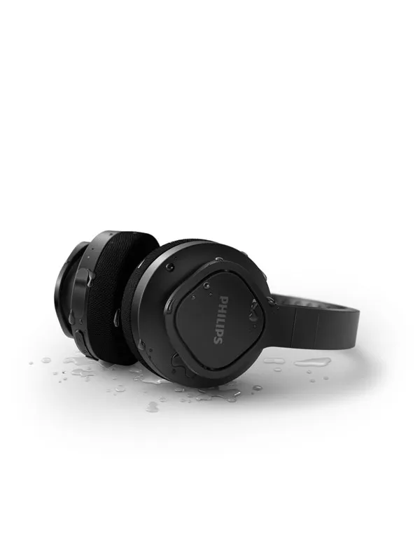 Philips TAA4216BK/00 hörlur och headset Kabel & Trådlös Huvudband Samtal/musik USB Type-C Bluetooth Svart