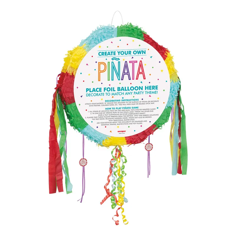 Piñata DIY Flerfärgad