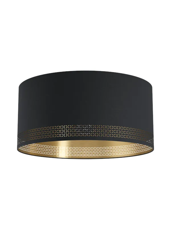 EGLO ESTEPERRA takbelysning - svart/svart, guld