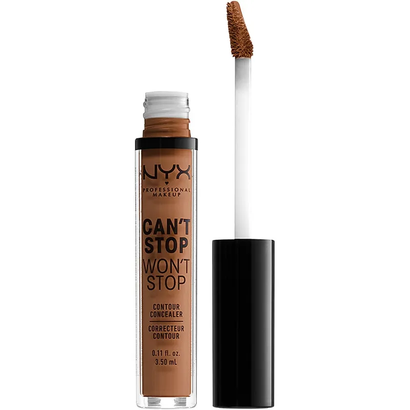 NYX Professional Makeup Can’t Stop Won’t Stop Concealer Warm Caramel – 3 ml