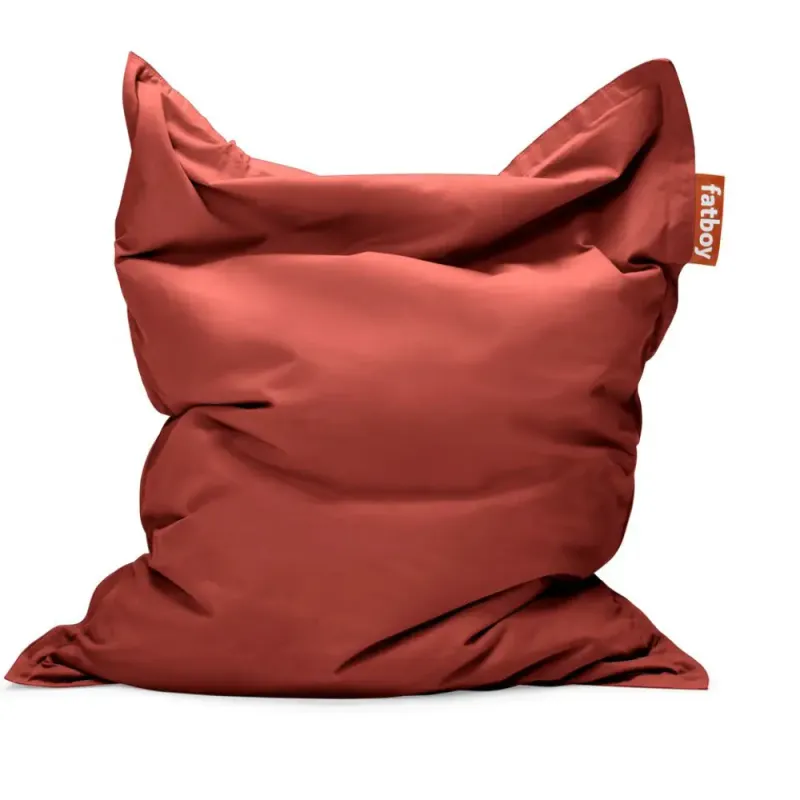 Fatboy, the original canvas sittsäck recycled merlot red
