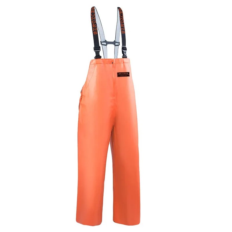 Grundéns 10096 Herkules 16 Bib Hängselbyxa orange, vattentät, slitstark Orange (#3227)