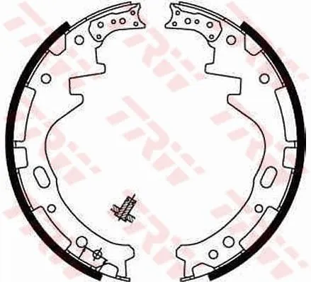 Bromsbacksats TRW GS8513