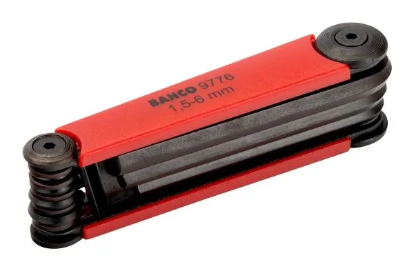 BAHCO Hexagon screwdriver set 1.5-6 mm, 7 pcs.