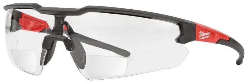 Milwaukee Magnified Skyddsglasögon klara linser med styrka +1 styrka +1