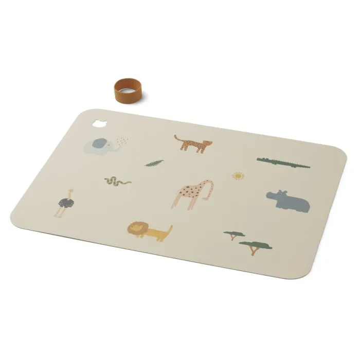 Liewood Jude bordstablett 30,2×42,1 cm Safari sandy mix