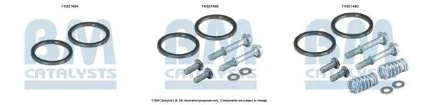 BM CATALYSTS FK92148 Monteringssats, katalysatorkonverter