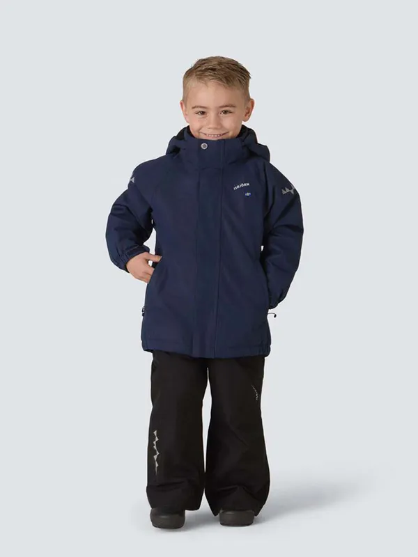 Isbjörn Of Sweden Snowman Fodrat Vinterset, Dark Navy, 98