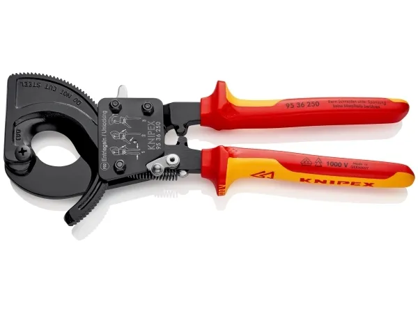 KNIPEX Kabelsaxar, (spärrmekanism) (#6884)