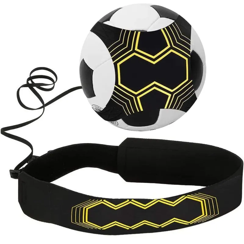 Elastiskt träningsband till fotboll – Gul/Svart