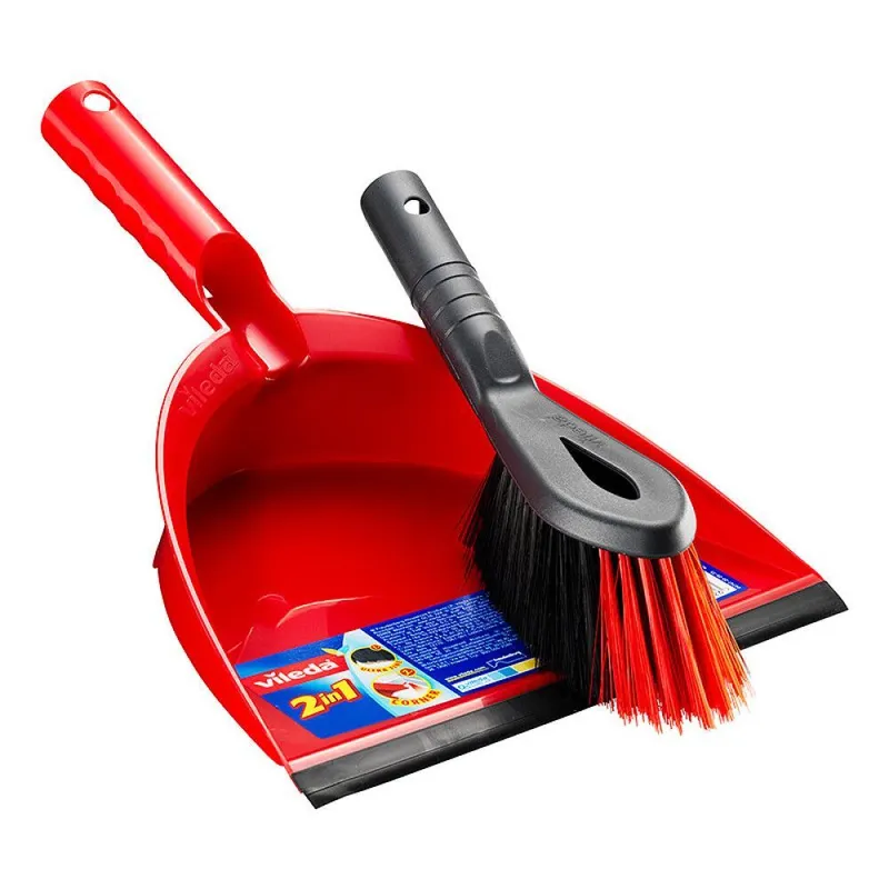 Vileda 2-in-1 Short Hand Brush Set