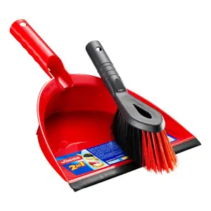 Vileda 2-in-1 Short Hand Brush Set