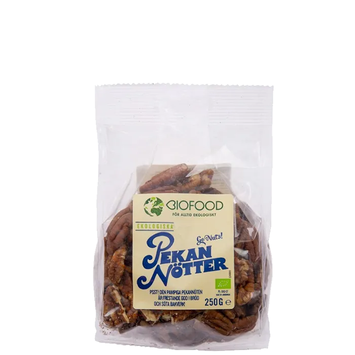 Biofood Pekannötter 250g