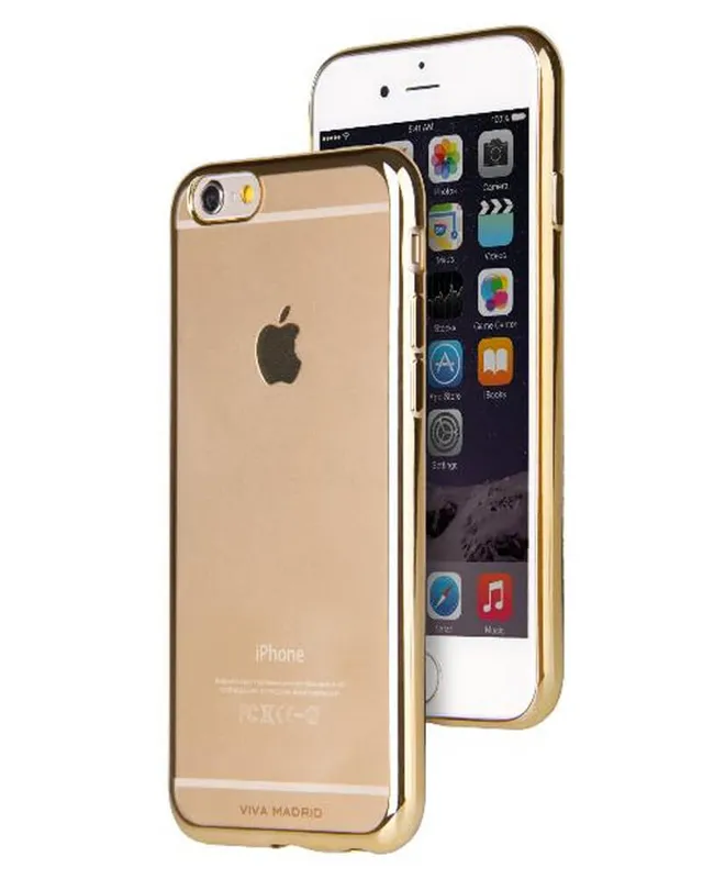 Viva Madrid iPhone 6/6s Metalico Flex cover – Champagne Gold