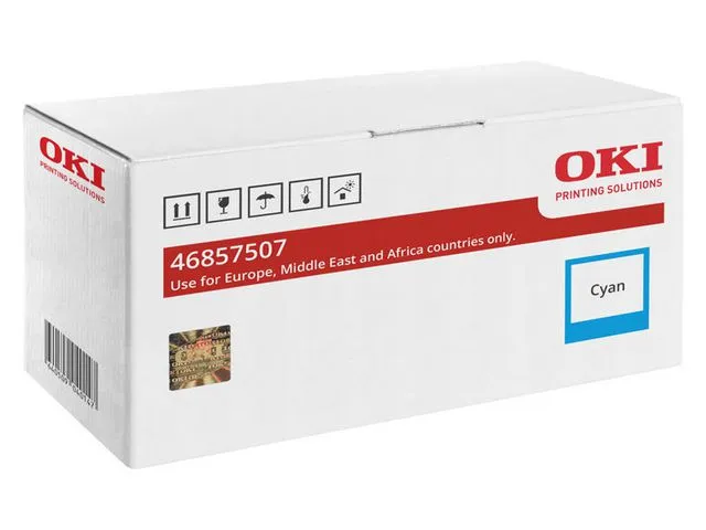 OKI 46857507 Trumenhet cyan, 30 000 sidor