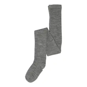 MP Denmark Ullstrumpbyxor Ribbade - Grey Melange - 100