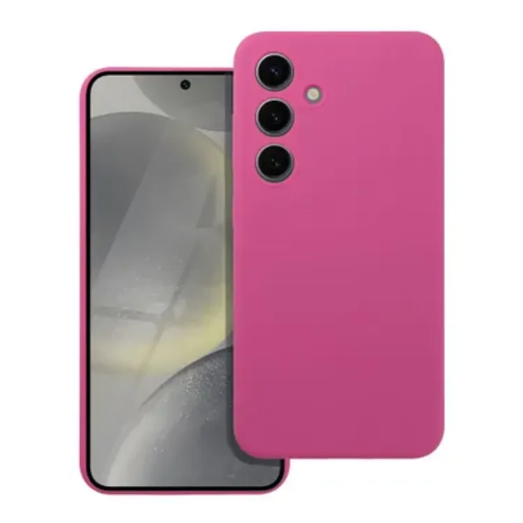 Mobilskal till Galaxy S24 FE Silikon 2mm – Rosa