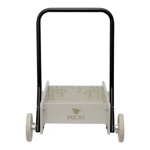 Micki Lära-gå-vagn, Beige