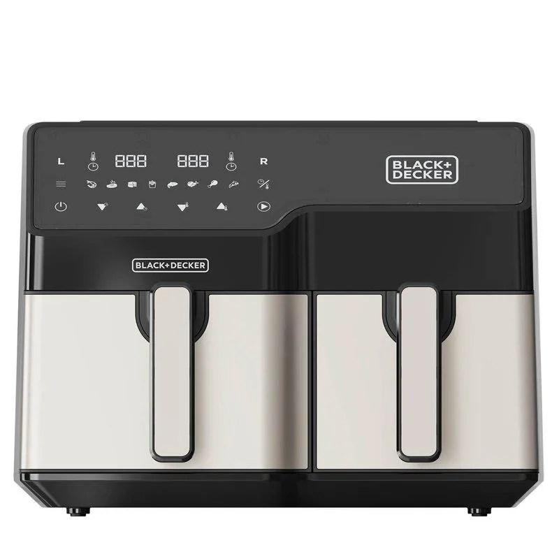 Black & Decker BLACK+DECKER Air Fryer Dual Basket 2500W