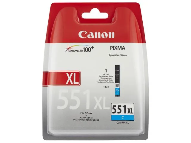 Canon CLI-551XL / 6444B001 High Cyan