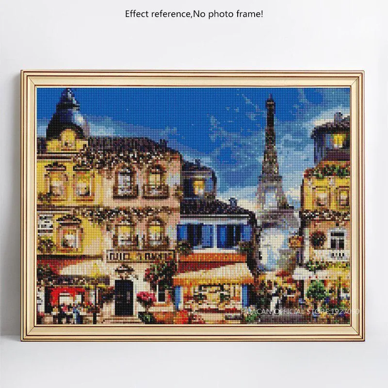 Diamond Painting Town Rhinestones Diamond Brodery Sale Cross Stitch 20X30CM