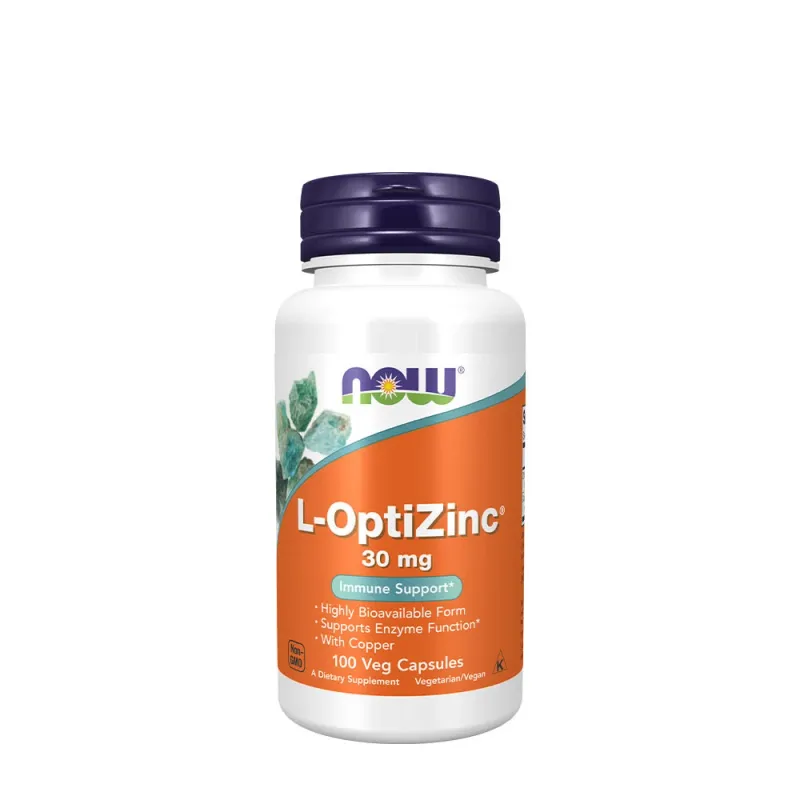 NOW - L-OptiZinc, 30 mg