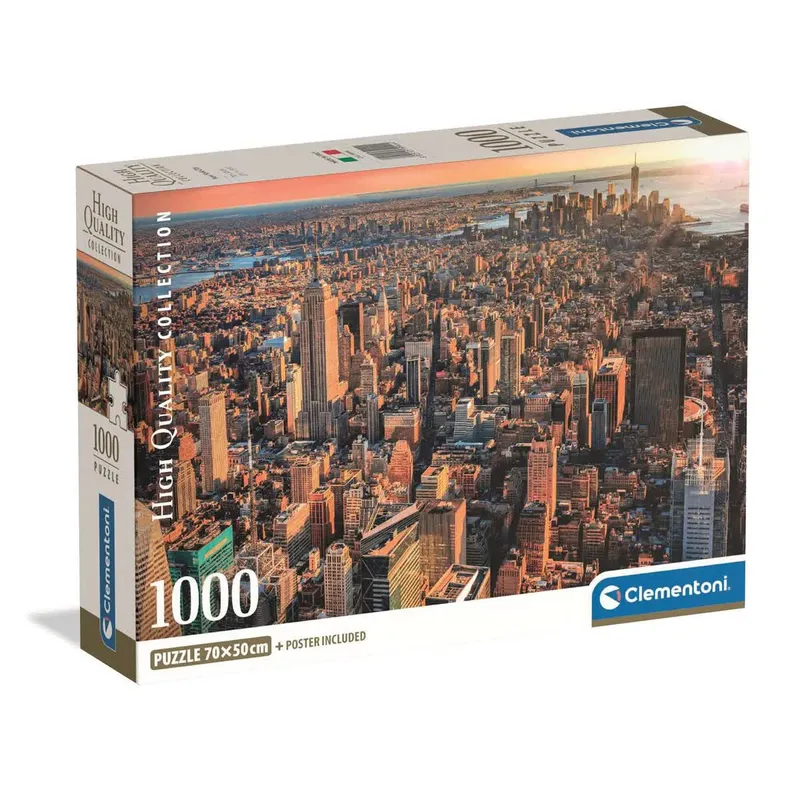 CLEMENTONI Pussel 1000 Pcs CB New York City