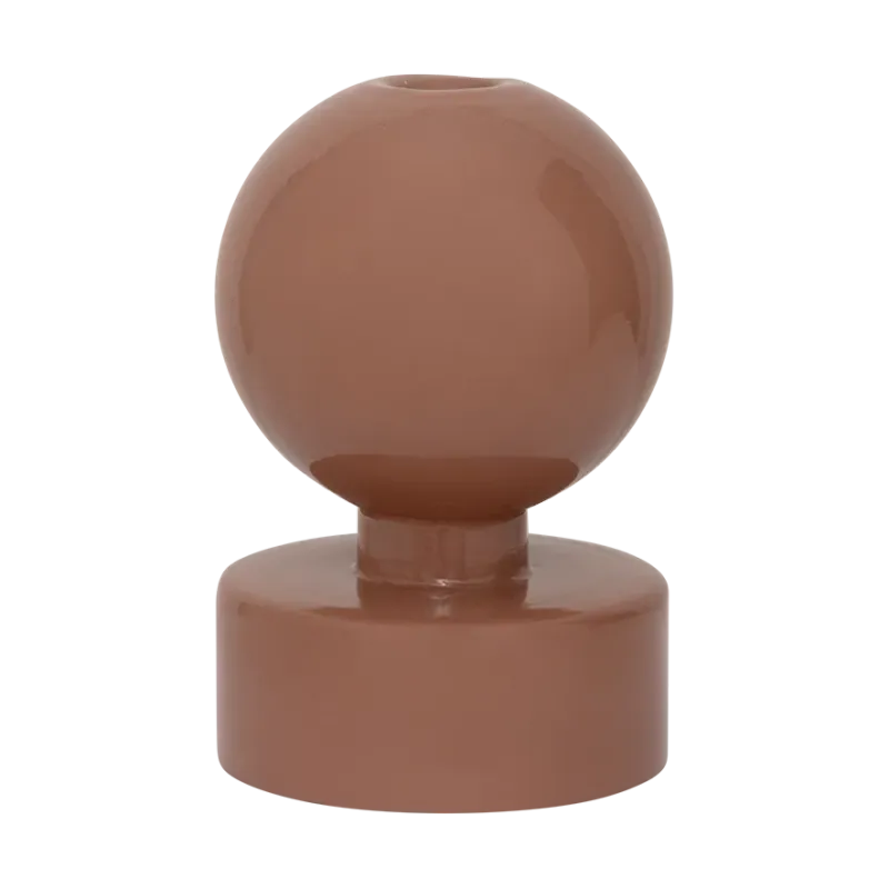 URBAN NATURE CULTURE Pallo B ljusstake 13 cm Cameo brown
