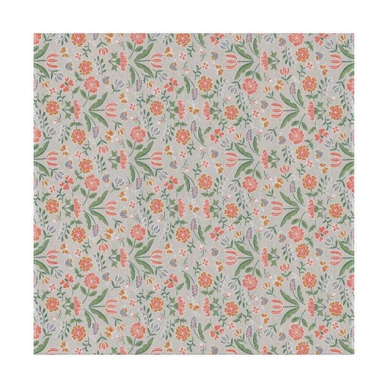 Ekelund Linneväveri Blomglänta bordsduk 145×145 cm Multi