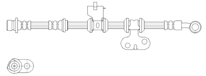 Bromsslang K&K FT3611