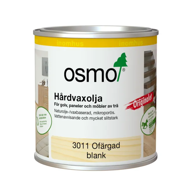 HÅRDVAXOLJA 3011 OSMO ORIGINALET BLANK 0,375L | Beijerbygg Byggmaterial
