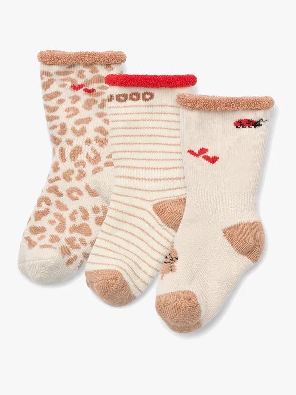 LIEWOOD Eloy Strumpor Baby 3-Pack, Wild Child Multi Mix, 17-18