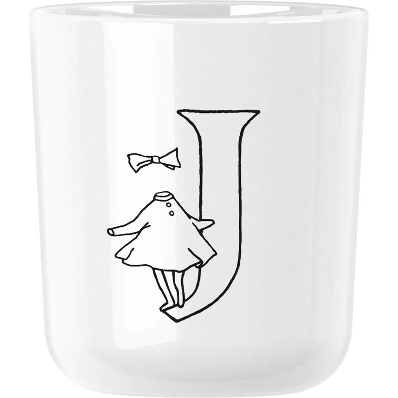 Rig-tig Moomin ABC mugg, 0,2 liter, J