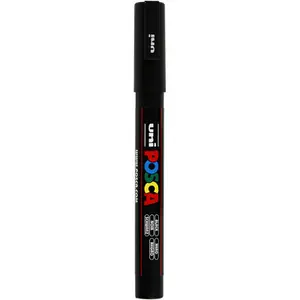 Posca Marker SVART, PC-3M spets 0,9-1,3 mm
