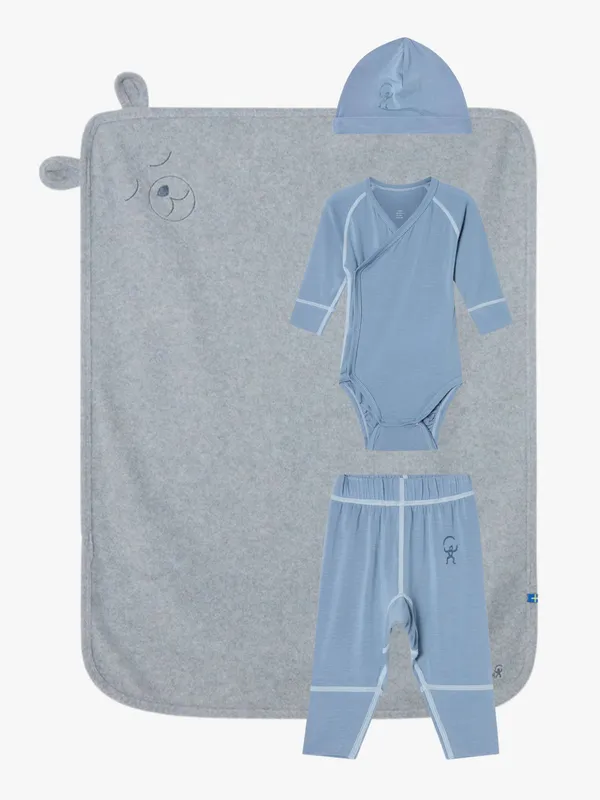 Isbjörn of Sweden KOALA Cozy Kit Baby, Lagoon, 56-62