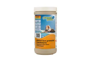 Planet Pool Aktivt Syre Desinfektionsmedel granulat, 1 kg
