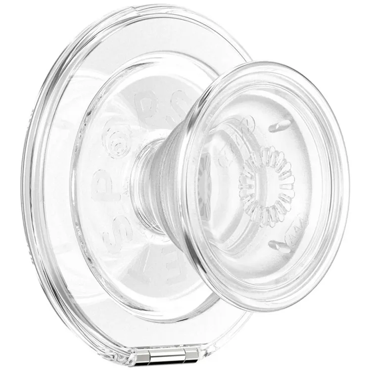 PopSockets MagSafe Popuphållare och Stativ Kick-Out Grip - Transparent
