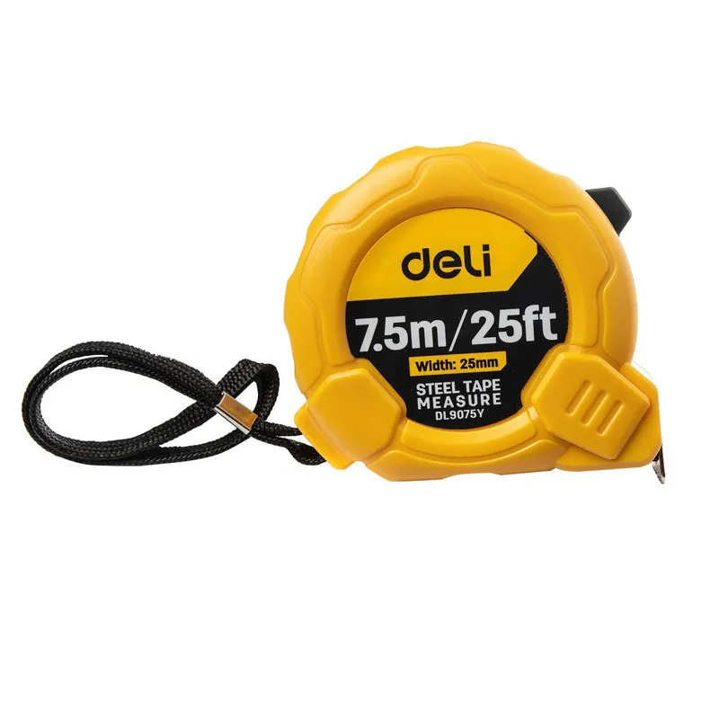 Måttband 7,5 m (25mm)- gul
