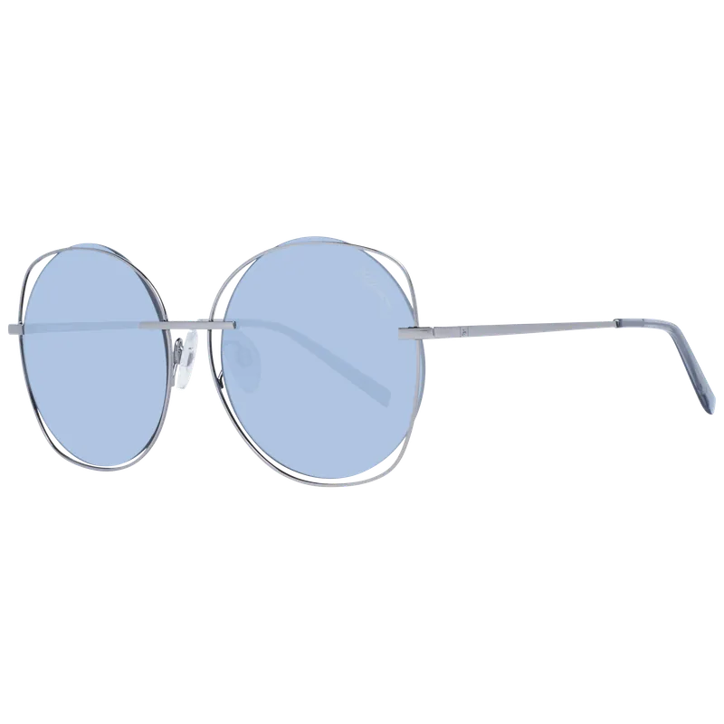 Ana Hickmann Runda Solglasögon i Gunmetal #4815
