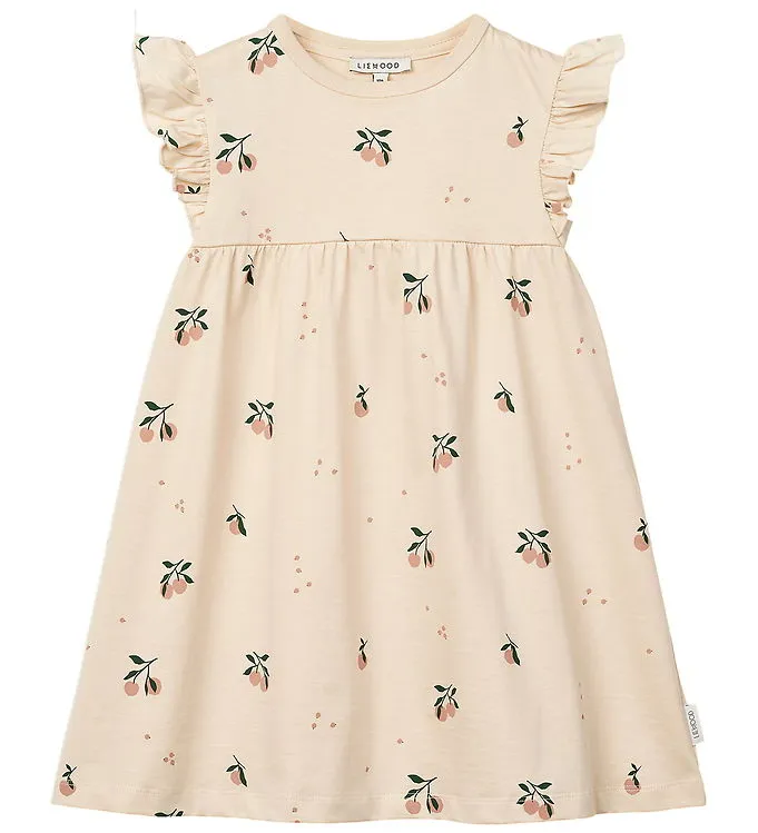 LIEWOOD Neveah Klänning, Peach/Sea Shell, 122-128